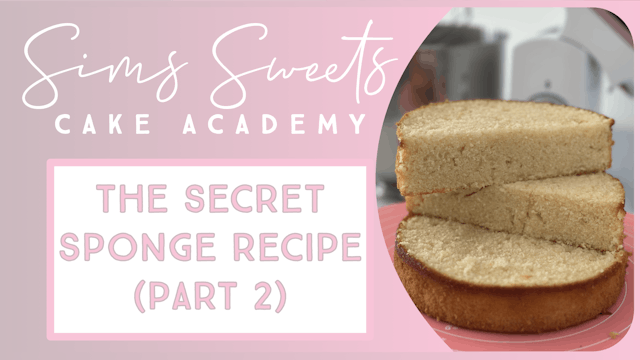 The Secret Sponge Recipe Part 2