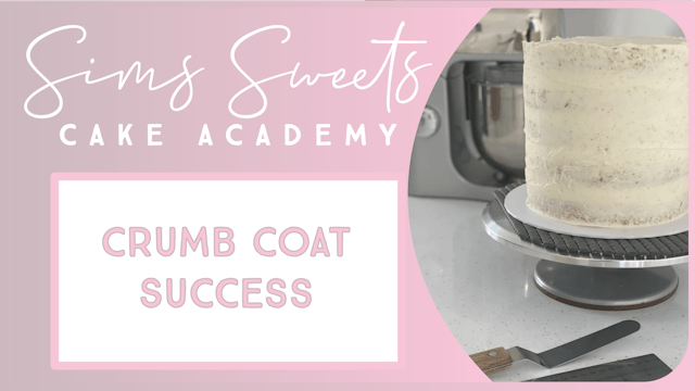 Crumb Coat Success