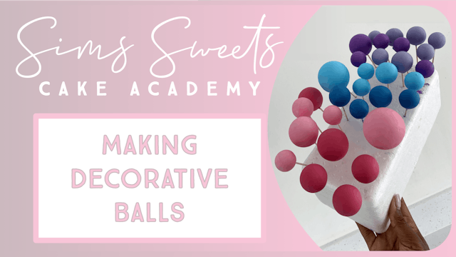 Making Decorative Balls