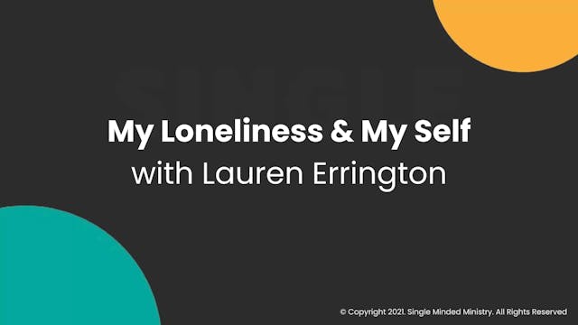 My Loneliness and My Self | Lauren Errington