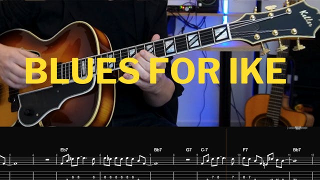 Blues for Ike - melody, octaves and s...