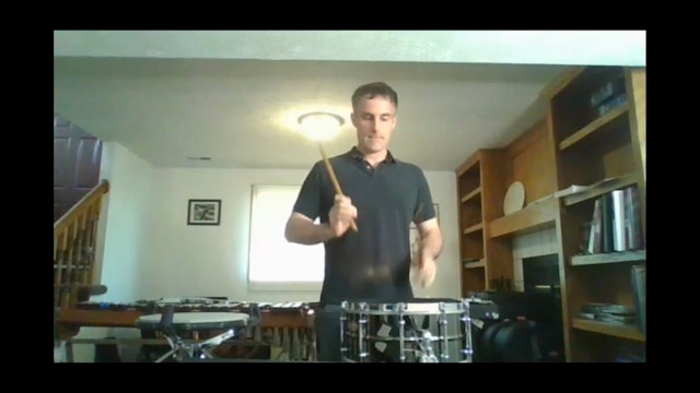 Advanced/High School Percussion Lesson