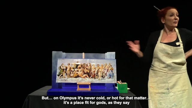 CUPID AND PSYCHE, CHISEL AND PAINTBRUSH