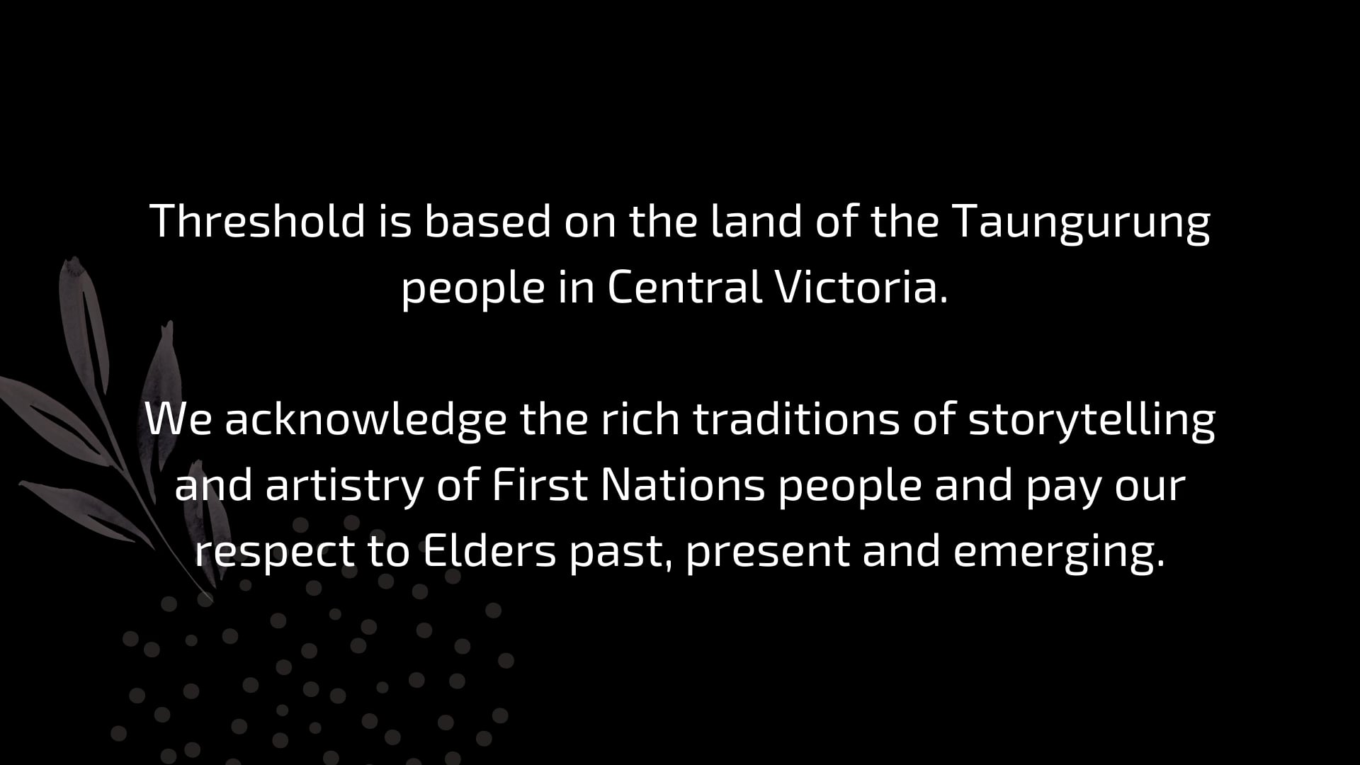 Mountain Goat Mountain - Threshold