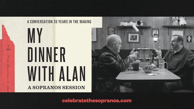 MY DINNER WITH ALAN: A Sopranos Session Clip: CGI Livia