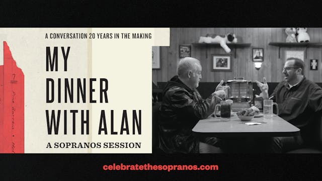 MY DINNER WITH ALAN: A SOPRANOS SESSION Clip: Live Action Simpsons