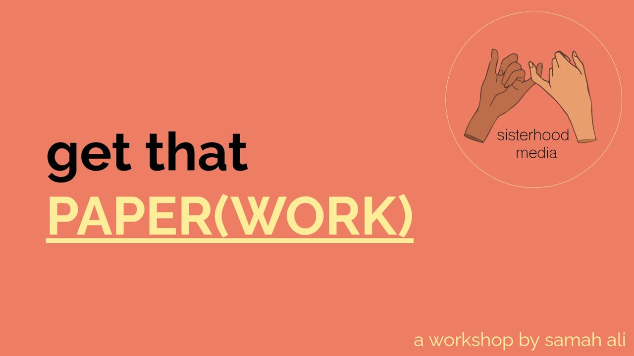 workshop: get that paper(work)