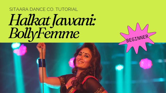 Halkat Jawani - Beginner Bollyfemme