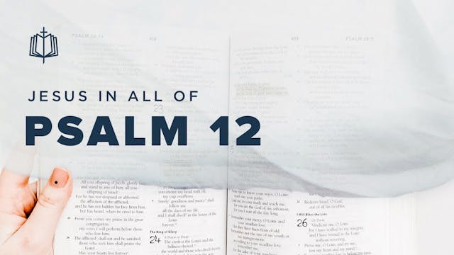 Psalm 12 | Jesus In All Of Psalms (Bo...