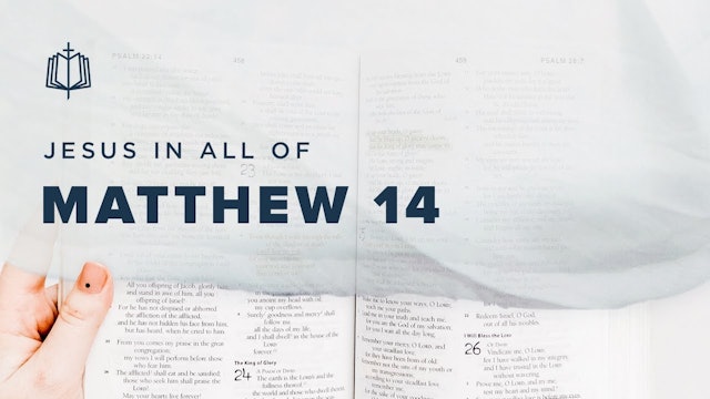 Matthew 14 - Jesus In All Of Matthew | Spoken Gospel