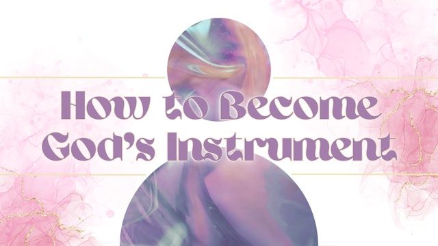 How to Become God's Instrument | Live Uncut Sermon