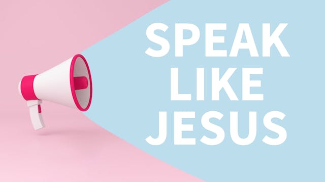 Speak Like Jesus | Live UnCut Sermon