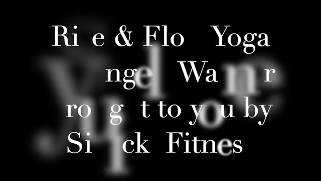 RISE AND FLOW YOGA 10.16
