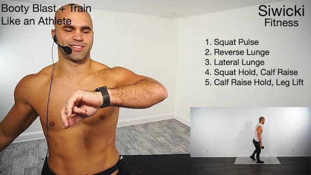 BOOTY BLAST + TRAIN LIKE AN ATHLETE 10.18