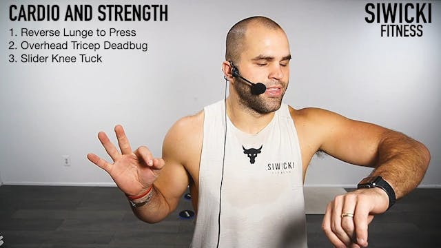 30 MINUTE CARDIO + STRENGTH 04.30