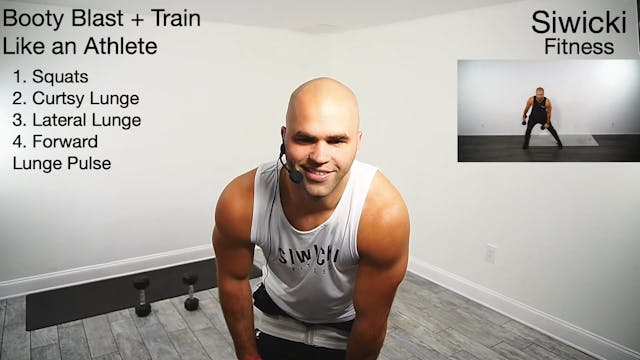 BOOTY BLAST + TRAIN LIKE AN ATHLETE 05.03