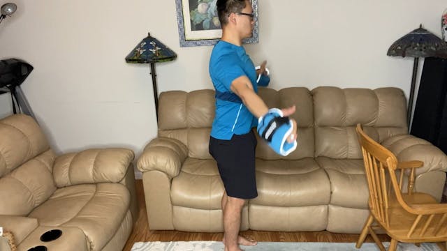 Shoulder Y-Raise Exercise (Side View)