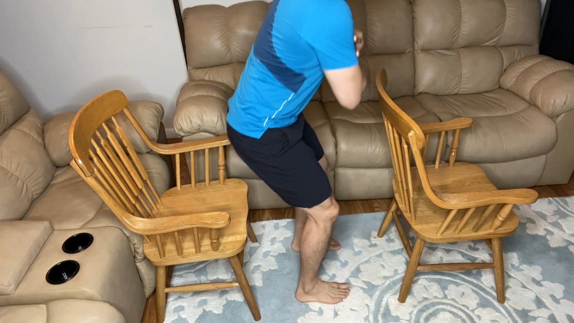 Chair Squat Exercise