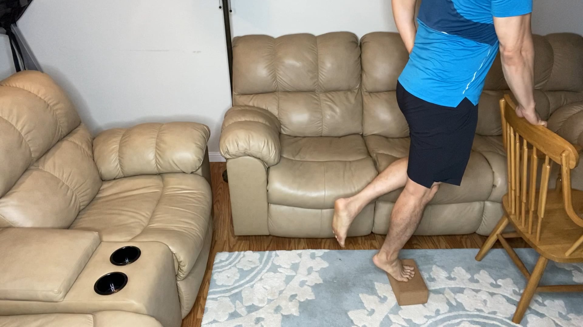 Single-Leg Heel Lift Exercise