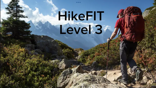 HikeFIT - Level 3