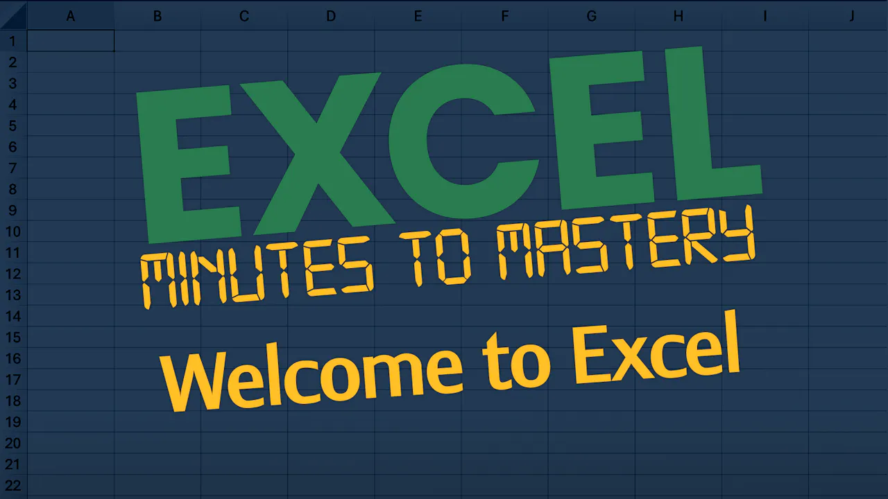 welcome-to-excel-excel-minutes-to-mastery-skillsprints
