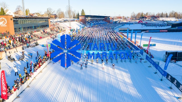 Tartu Maraton XII 63km, Otepää-Elva Estonia