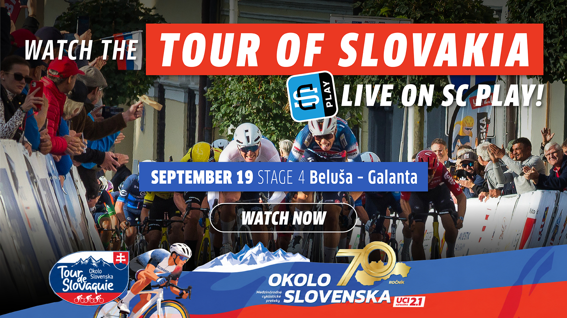 Tour of Slovakia 2026 - Stage 4, Beluša - Galanta 197,5km