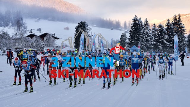 3 Zinnen Ski Marathon XV 62km, Sexten...