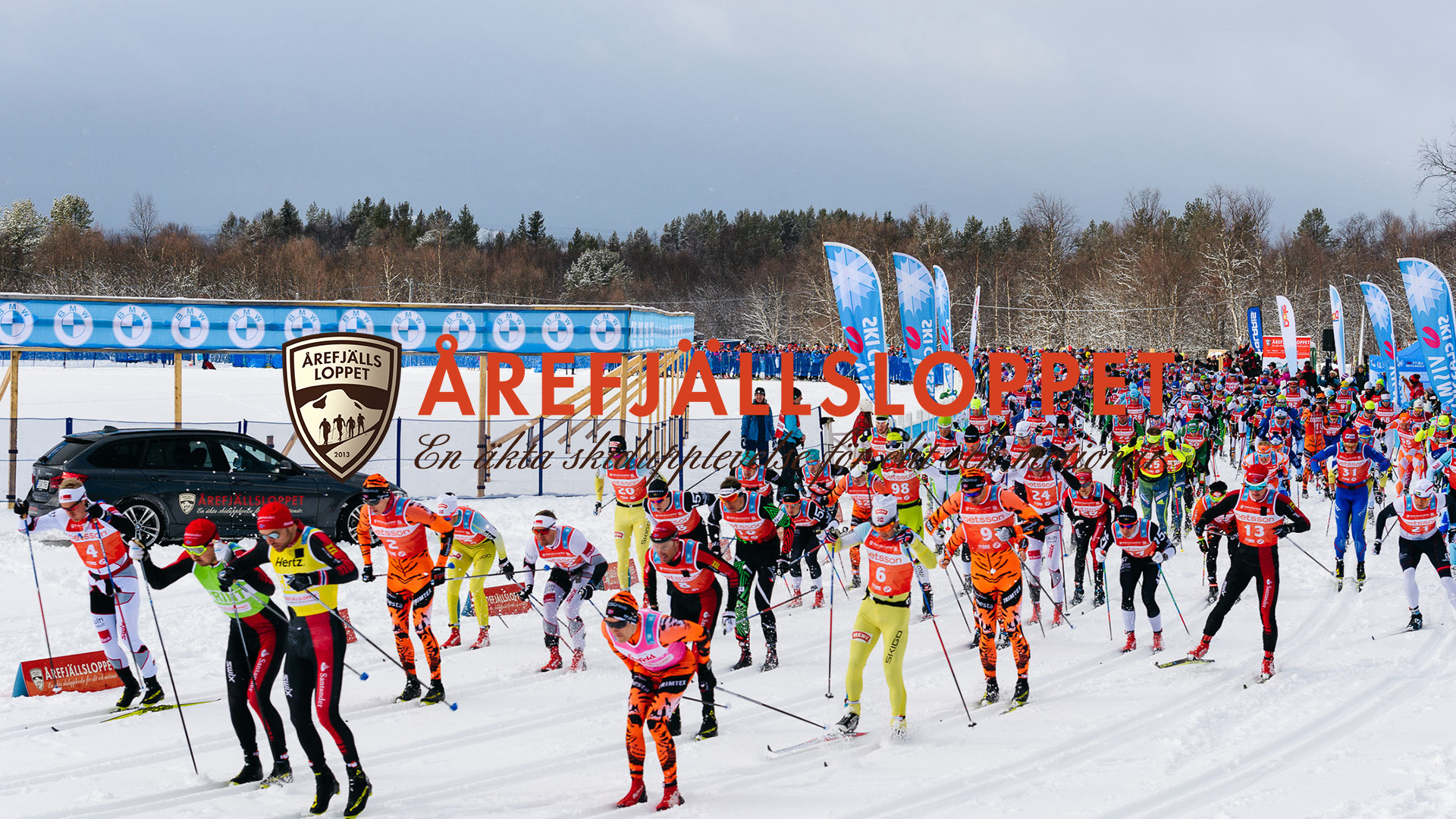 Årefjällsloppet XII 62km, Vålådalen Sweden
