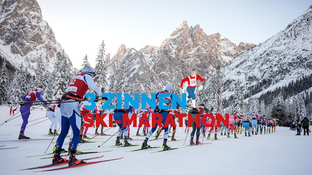 3 Zinnen Ski Marathon XVI 60km, Sexte...