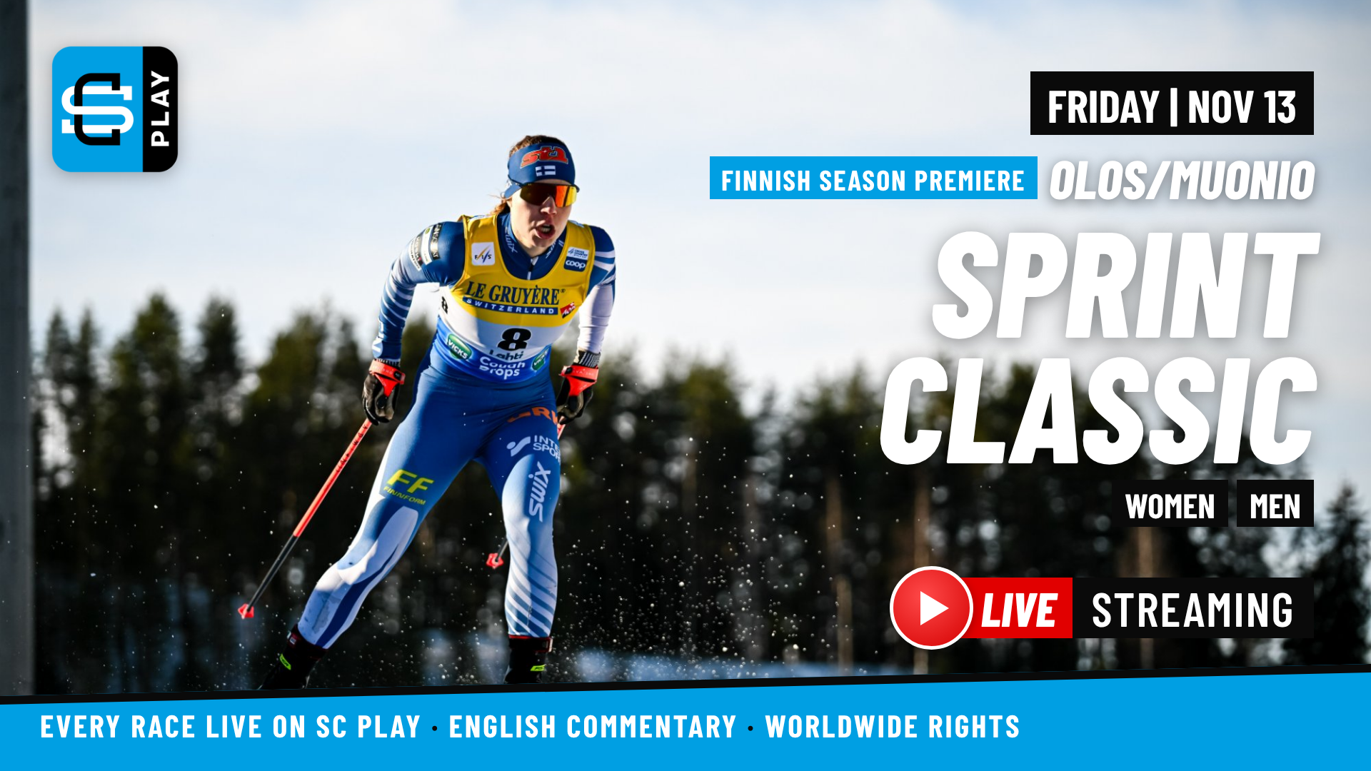 Olos/Muonio Sprint Heats/Finals 13th November 2026
