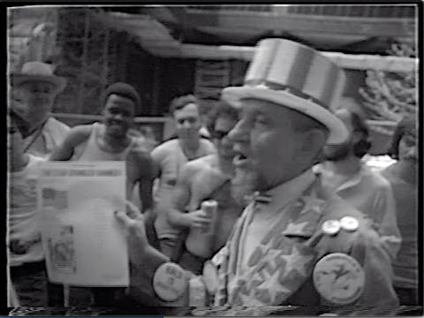 BICENTENNIAL 1976 LOWER MANHATTAN by Skip Blumberg