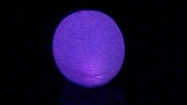 Orb floating glowing