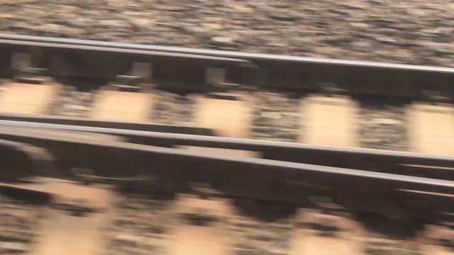 RR Tracks from a Train