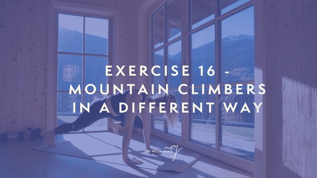 Exercise 16 - Mountain Climbers in a different way
