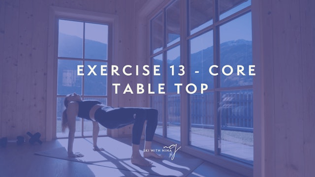 Exercise 13 - Core Table Top  