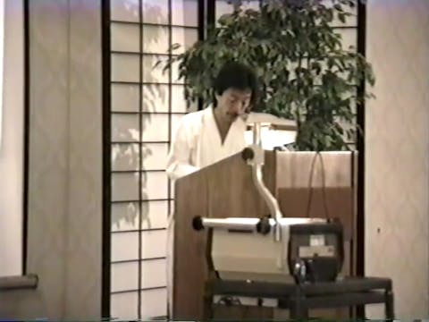Shiatsu Summit 1989