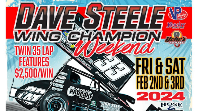 Dave Steele Wing Championship  (Friday Night Only)