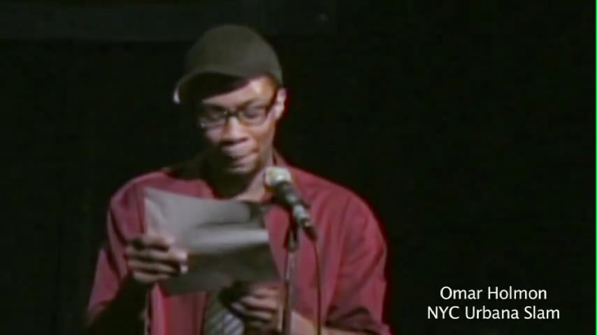 Omar Holmon - "An Open Letter to Snapple"