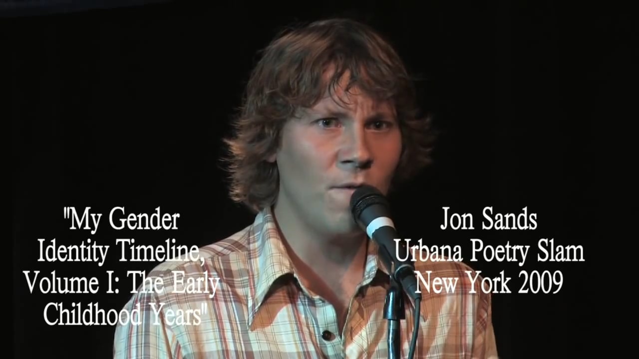 Jon Sands - "My Gender Identity Timeline, Volume I The Early Childhood Years"