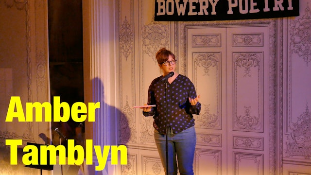 Amber Tamblyn - "Live from Bowery Poetry"