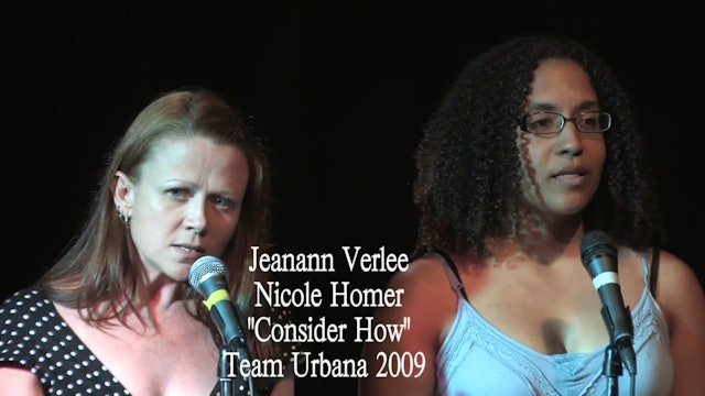 NYC Urbana 2009 - Jeanann Verlee & Nicole Homer