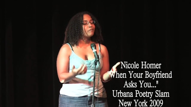 Nicole Homer - "When Your Boyfriend Asks You to Strip For Him"