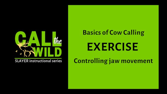 Exercise | Basic Cow Call