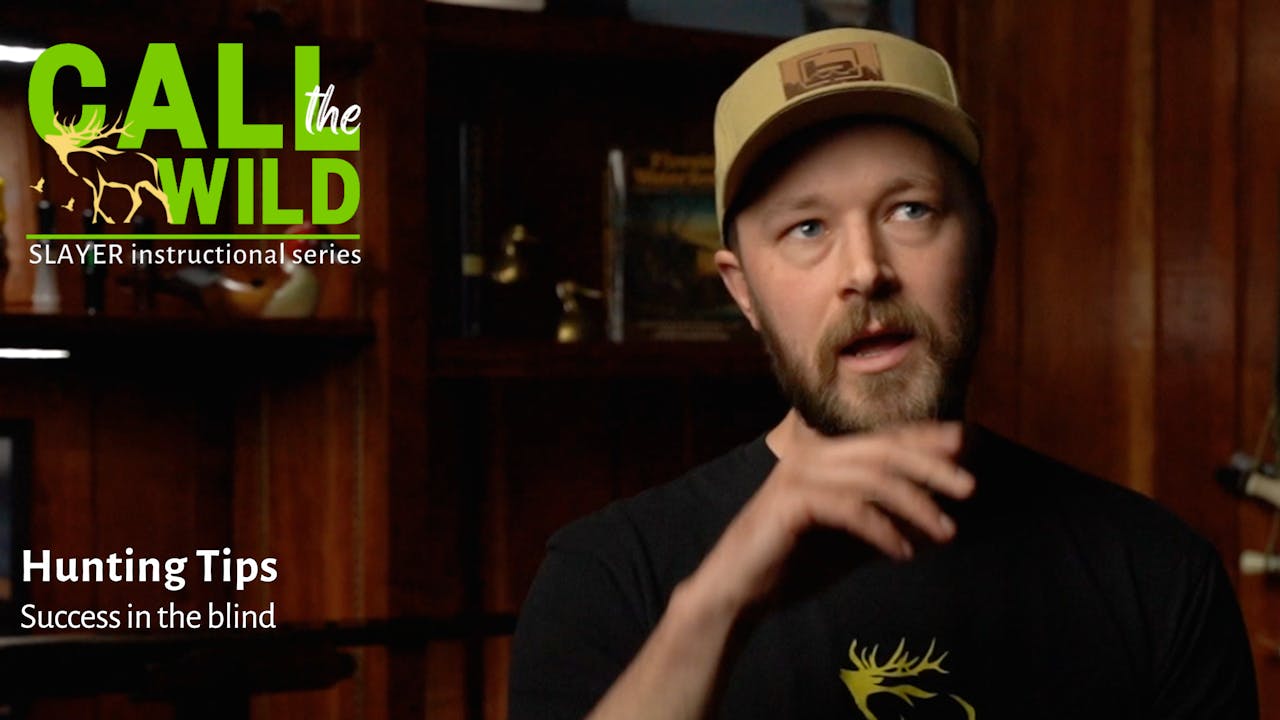 Episode 15 Hunting Tips Success in the Blind How to Use a Duck