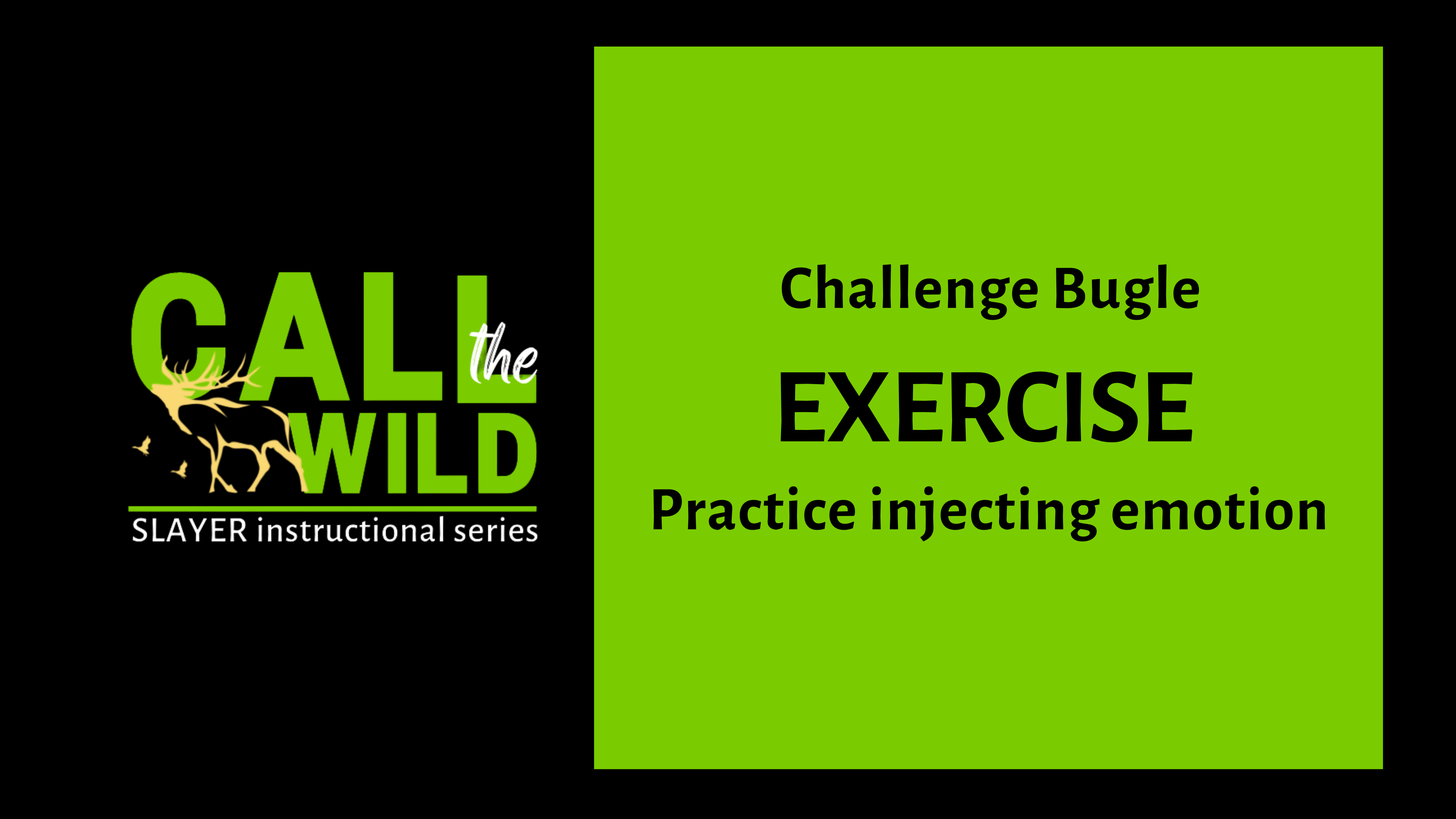 Exercise | Challenge Bugle