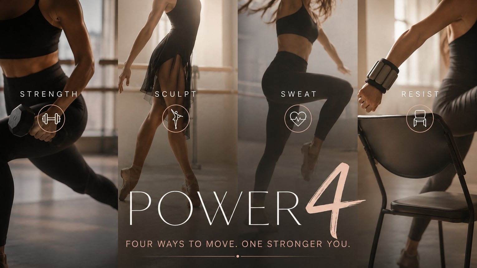 Sleek Power of Four