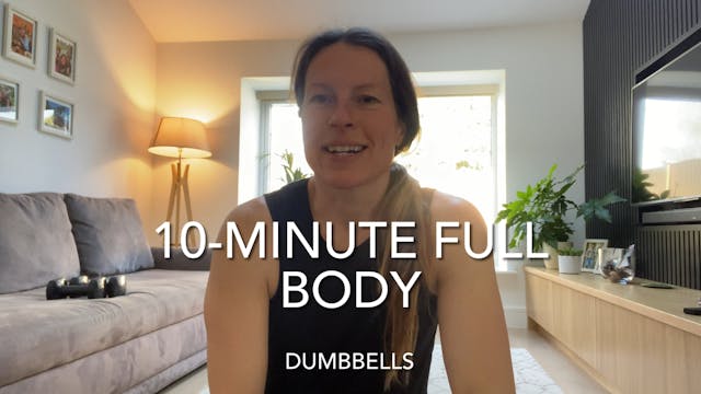 10-Min Full Body Workout (dumbbells)