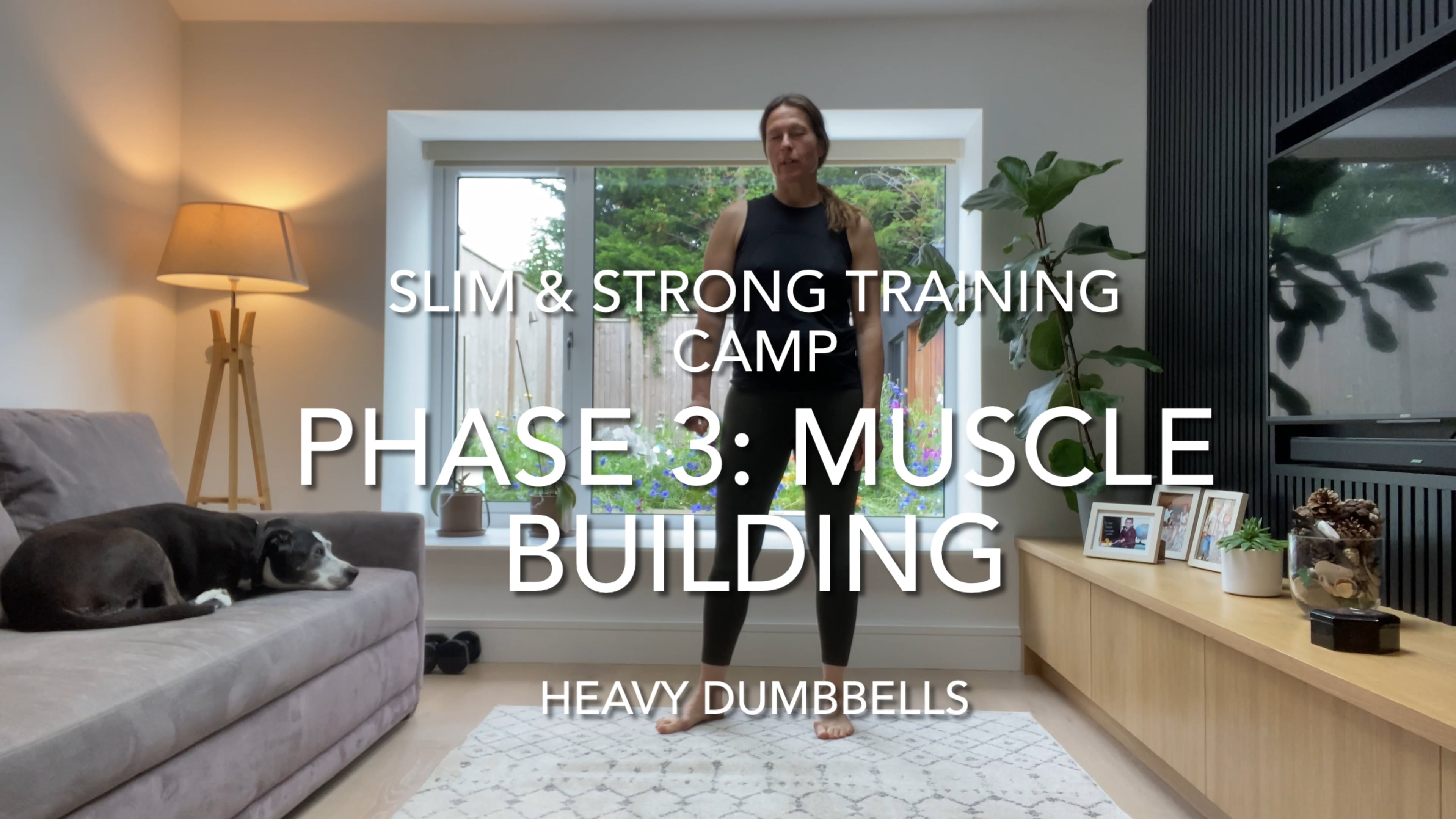 12-Minute Full Body Muscle Building (heavy dumbbells)