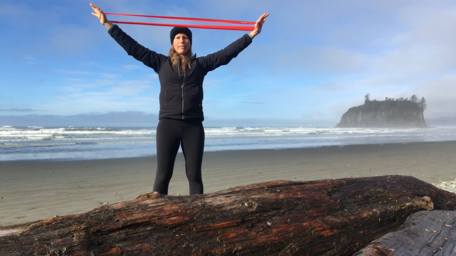 12-Minute Upper Body Workout (long resistance band)